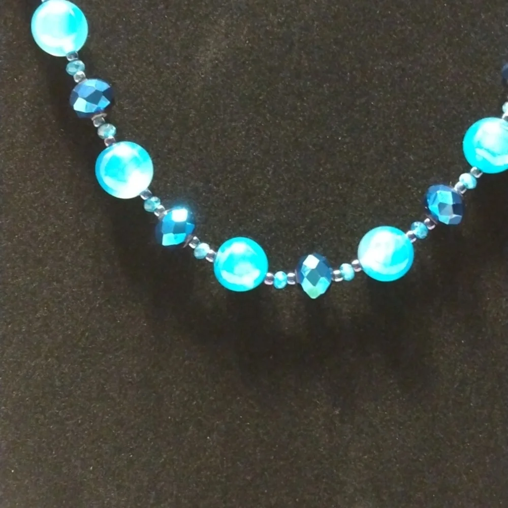 💖(2 for $20)Handmade beaded necklace - Picture 2 of 3